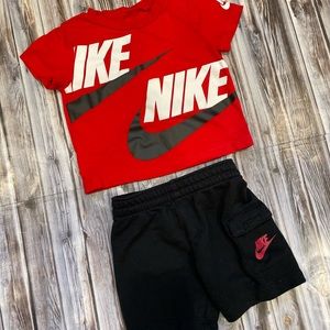 Nike shirt short set